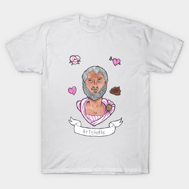 Aristotle T-Shirt by jazmynmoon